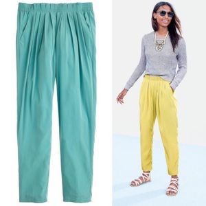 J. Crew Pleat Pull On Pants